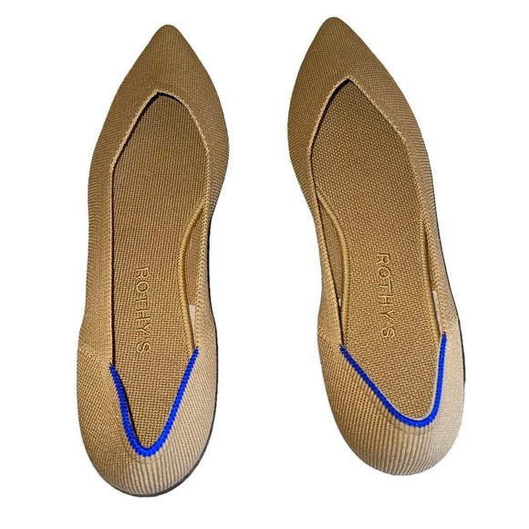 Rothy's The Point in Camel size 9! New without Box - Picture 3 of 8
